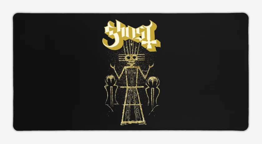 Mouse pad Gamer Negro de Ghost Chile Gigante de Atacama