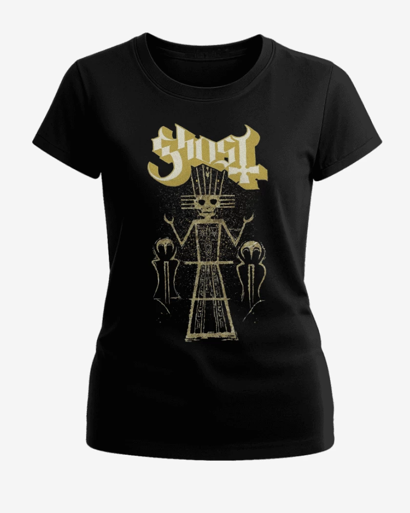 Polera de Mujer Negro de Ghost Chile Gigante de Atacama