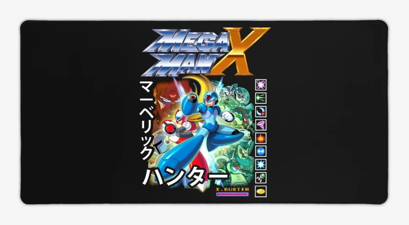 Mouse pad Gamer Megaman X Personajes