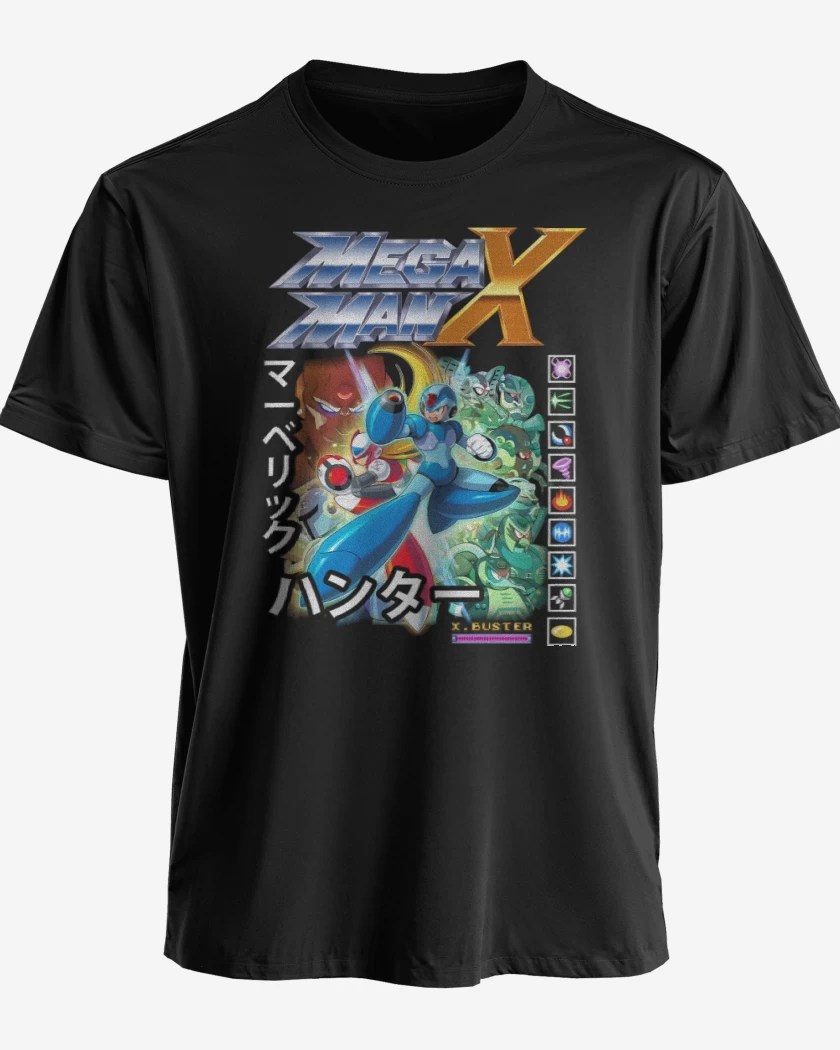 Polera Megaman X Personajes