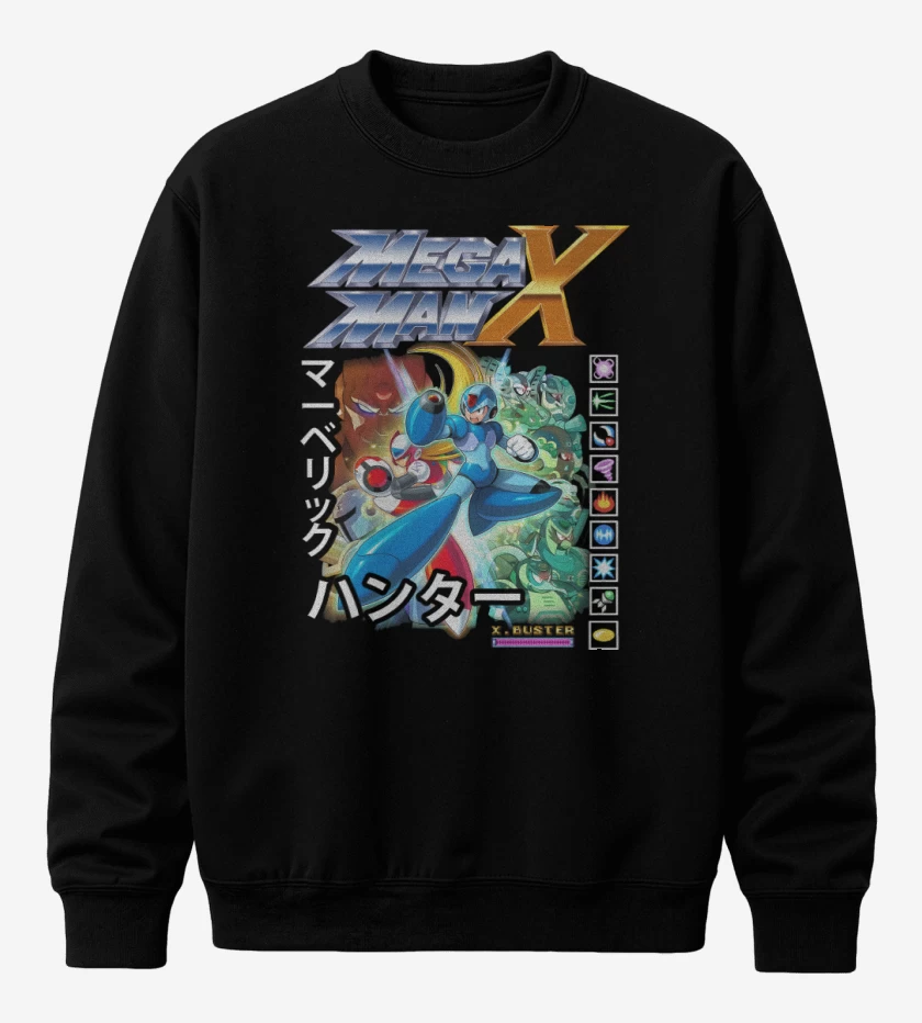 Poleron polo Megaman X Personajes