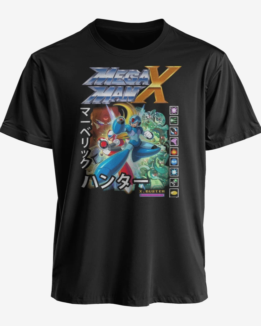 Polera premium Megaman X Personajes