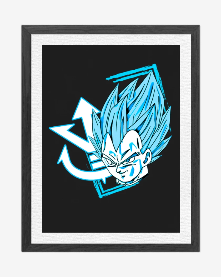 Cuadro decorativo Vegeta Azul