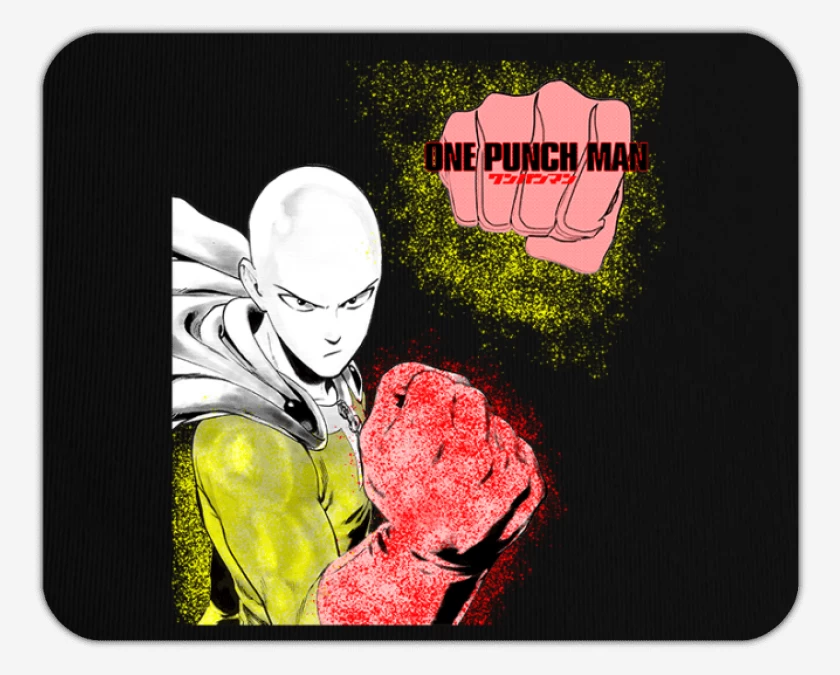 Mousepad Puñetazo man