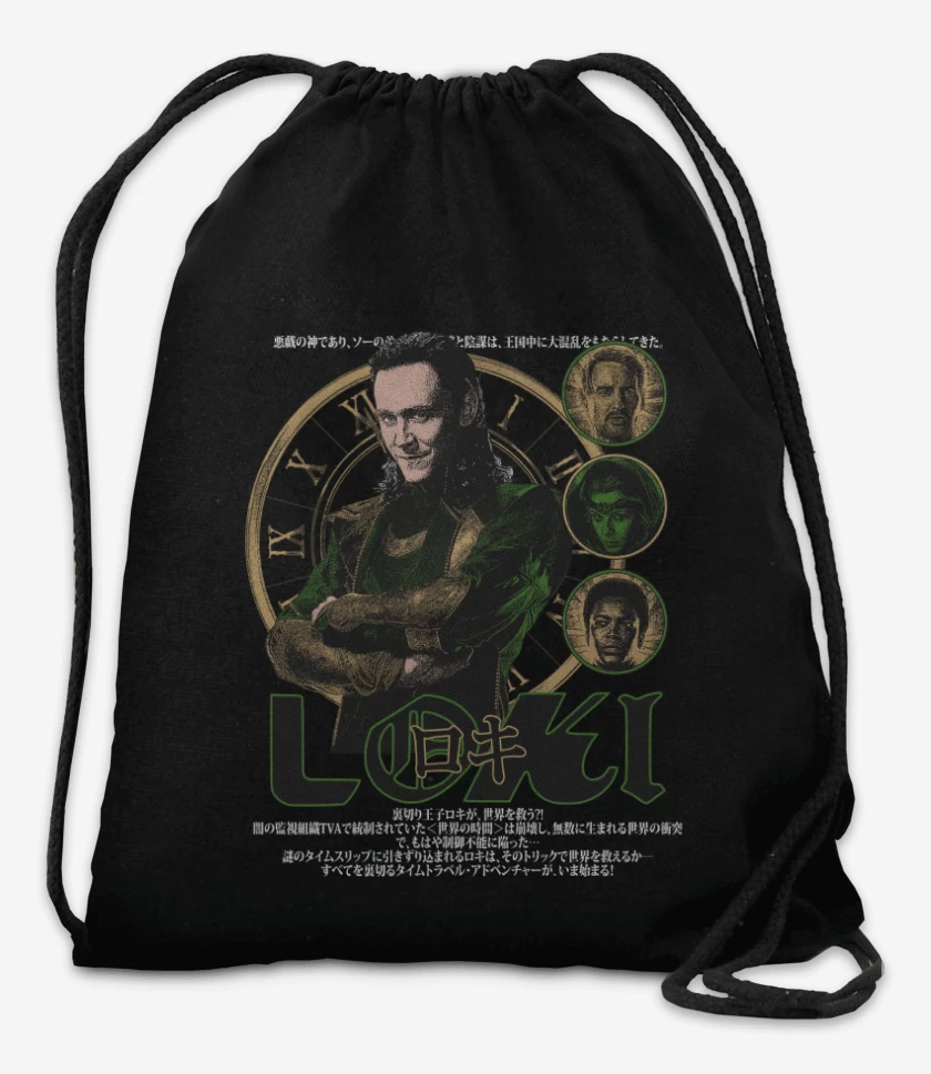 Mochila Negro de JP LOKI