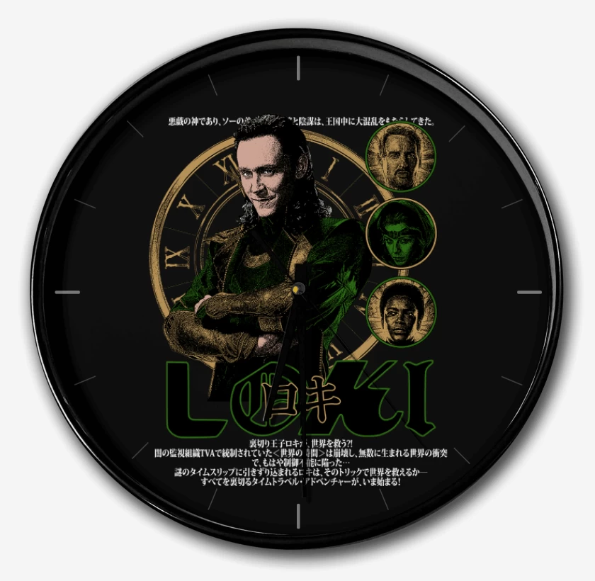 Reloj Negro de JP LOKI