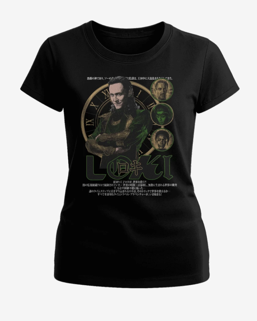 Polera de Mujer Negro de JP LOKI