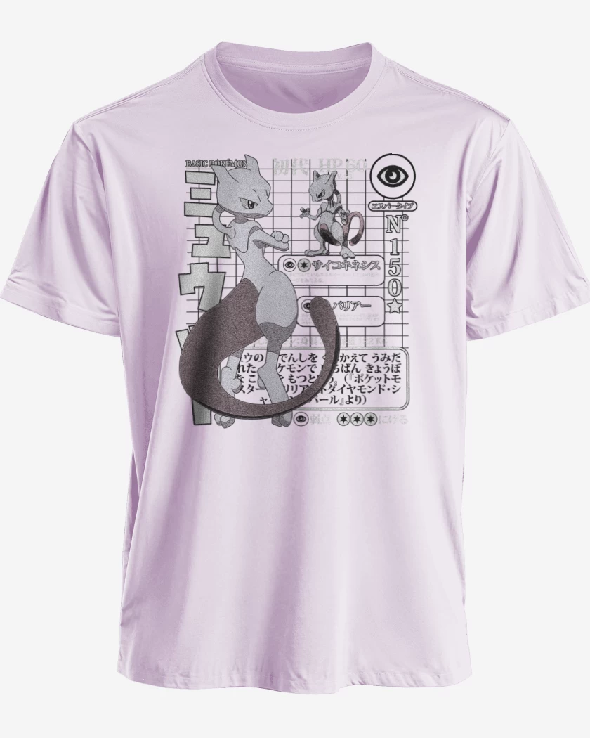 Polera PKM - Mewtwo 150