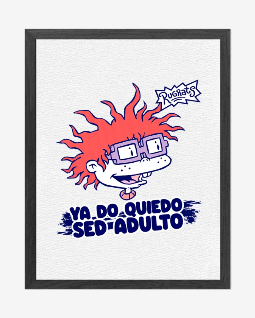 Cuadro decorativo Blanco de Ya do quiedo sed adulto