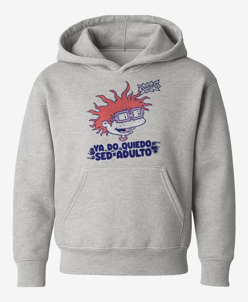 Poleron de niño Gris Melange de Ya do quiedo sed adulto