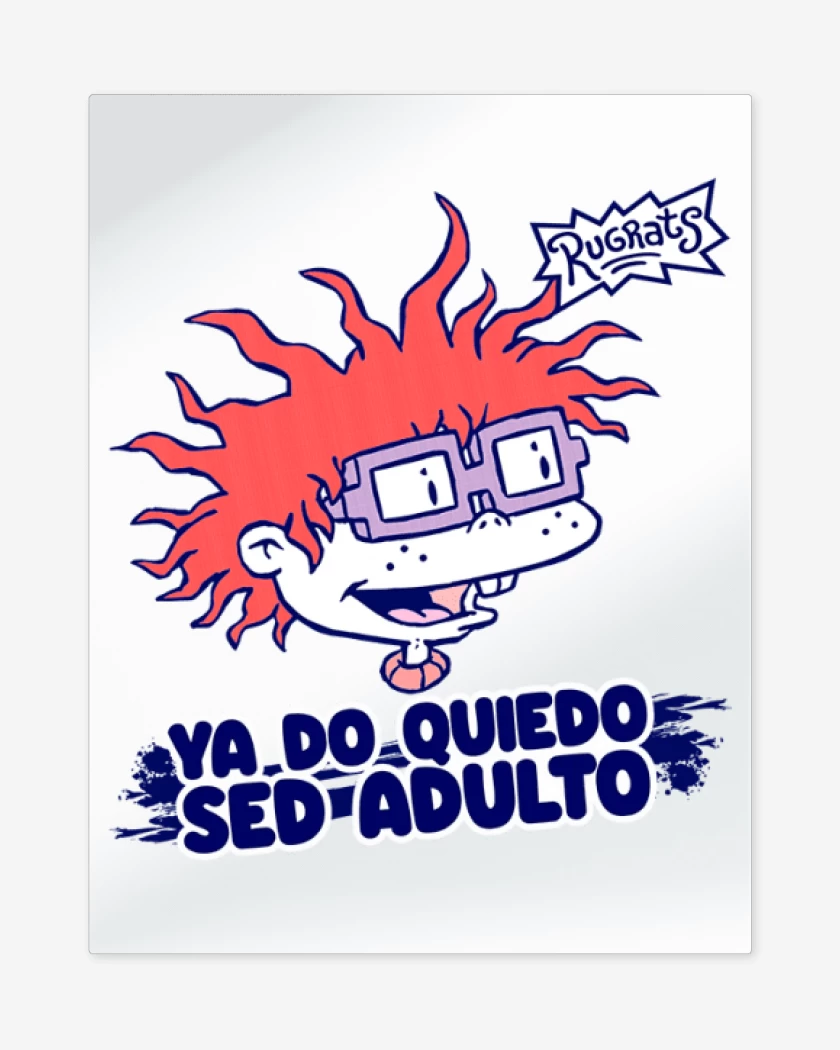 Print metalico Ya do quiedo sed adulto