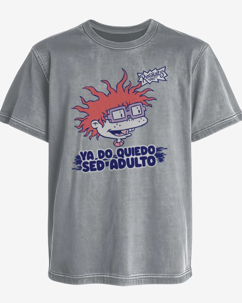 Polera desgastada Ya do quiedo sed adulto