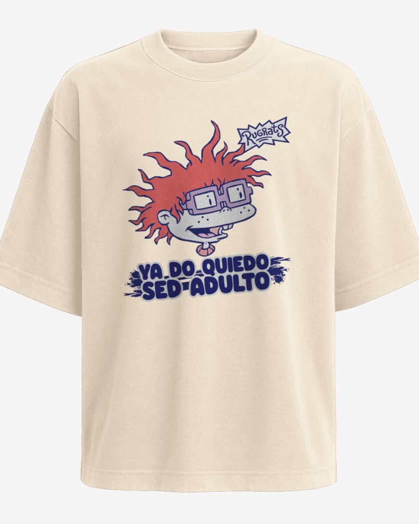 Polera Oversize Ya do quiedo sed adulto