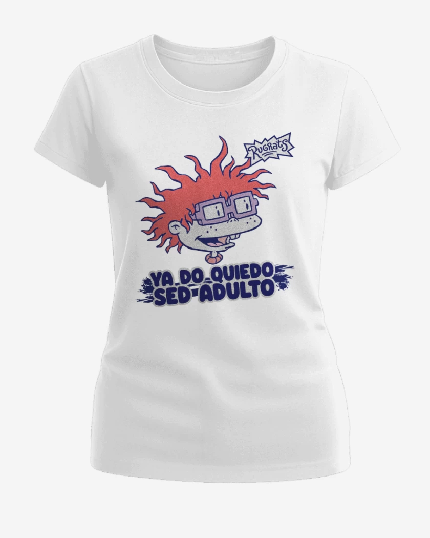Polera de Mujer Blanco de Ya do quiedo sed adulto