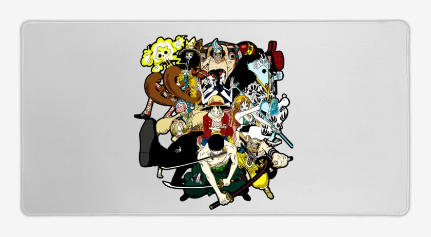Mouse pad Gamer Blanco de Los piratas