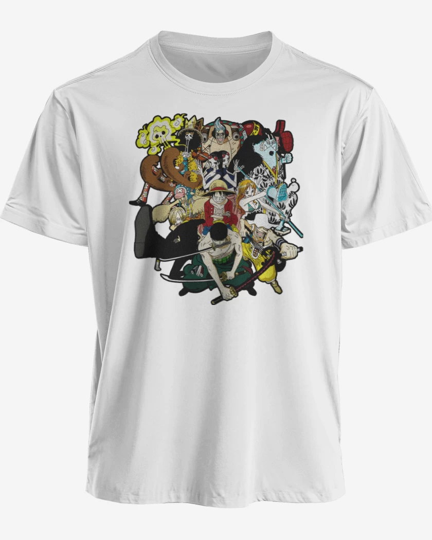 Polera premium Blanco de Los piratas