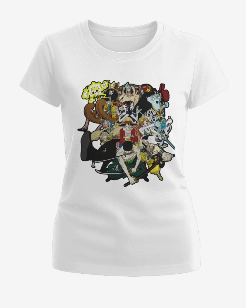 Polera de Mujer Blanco de Los piratas