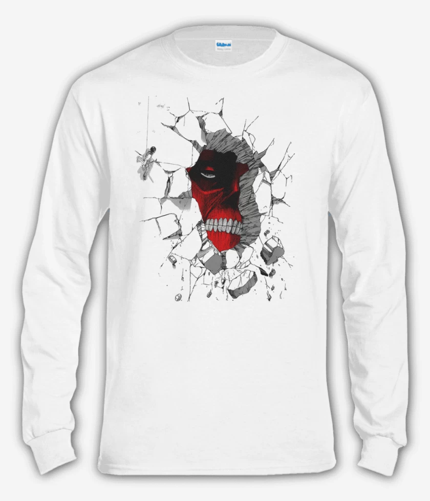 Polera manga larga Blanco de Titancito