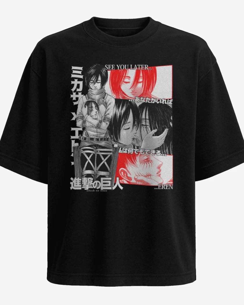 Polera Oversize See You Later Eren