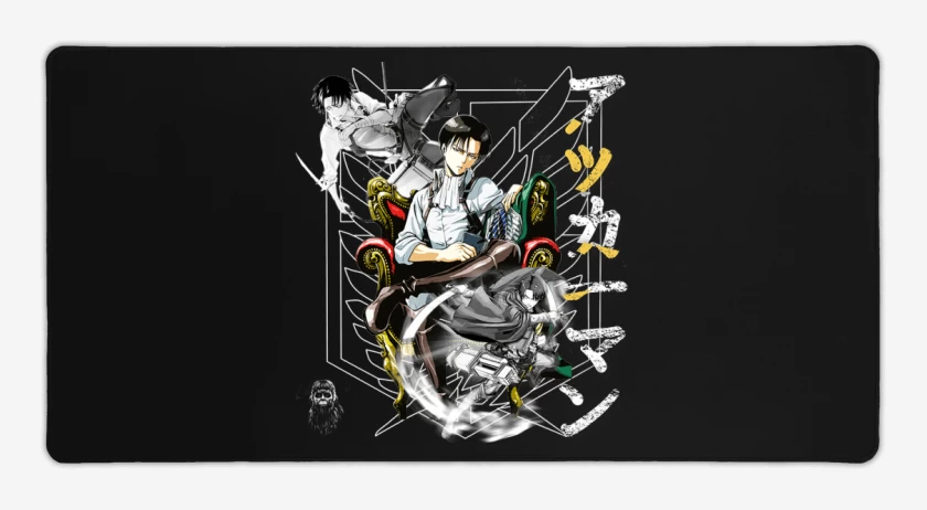 Mouse pad Gamer ackerman levi
