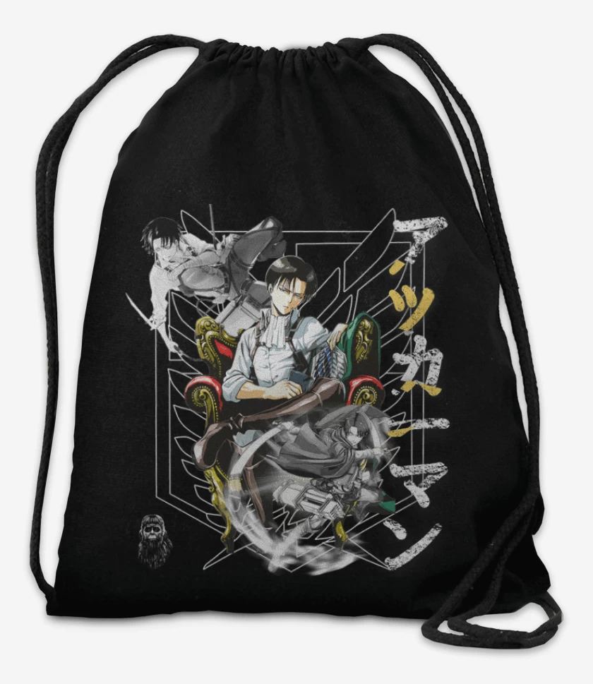 Mochila Negro de ackerman levi