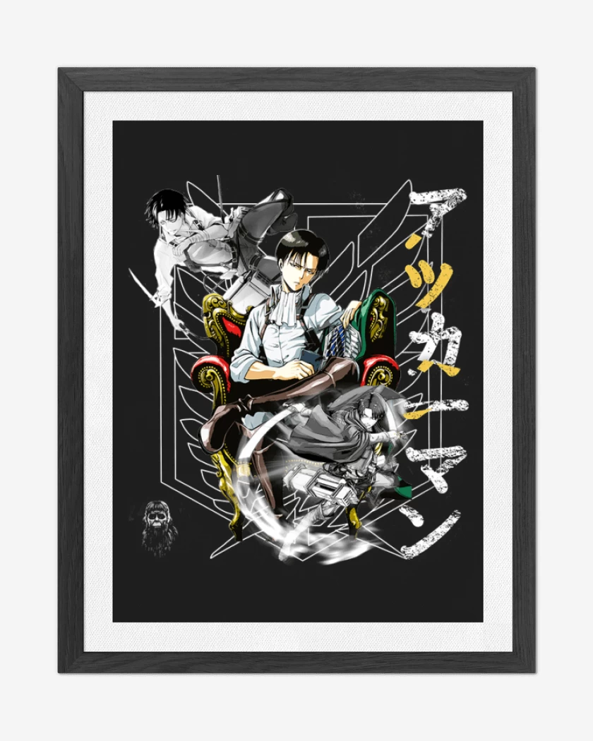 Cuadro decorativo Negro de ackerman levi