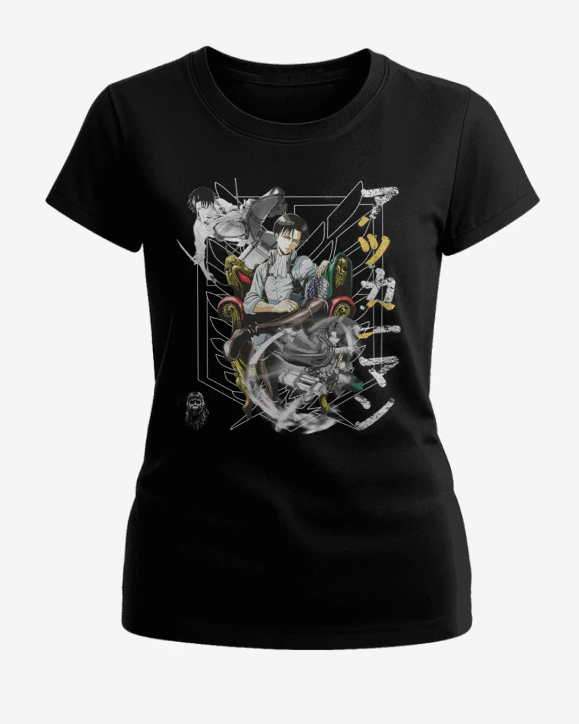 Polera de Mujer Negro de ackerman levi