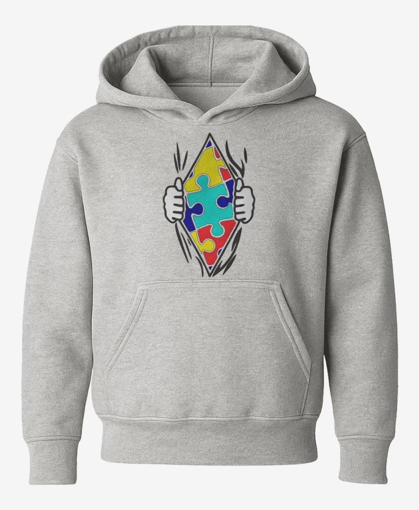Poleron de niño Gris Melange de Tea 1