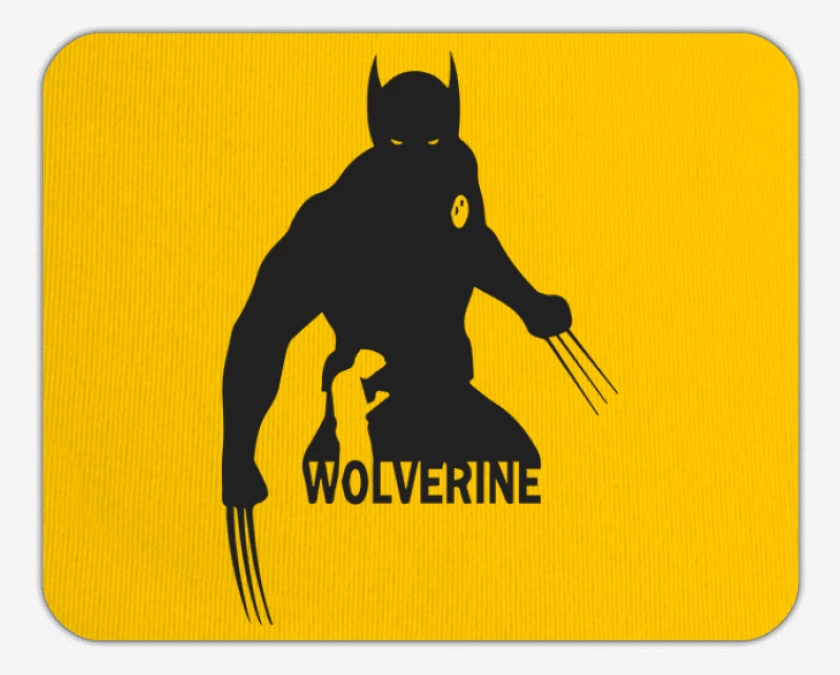 Mousepad Amarillo de Wolverine 1