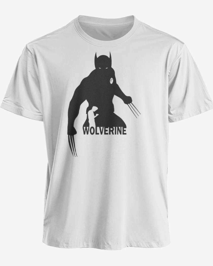 Polera premium Blanco de Wolverine 1