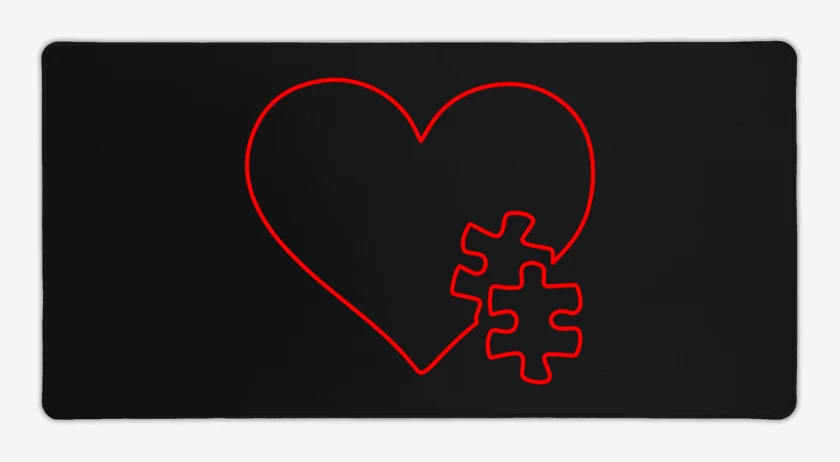 Mouse pad Gamer Negro de TEA 2