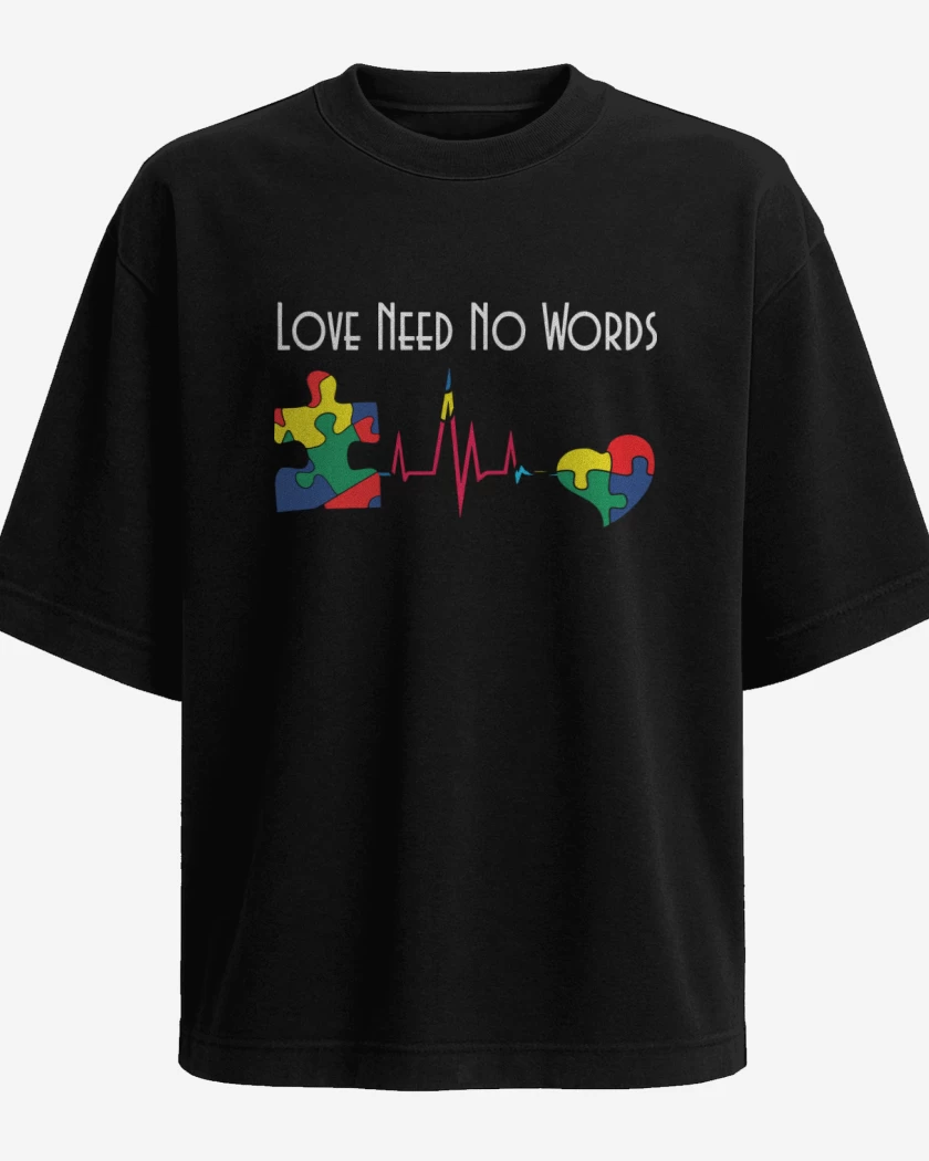 Polera Oversize Negro de TEA 4