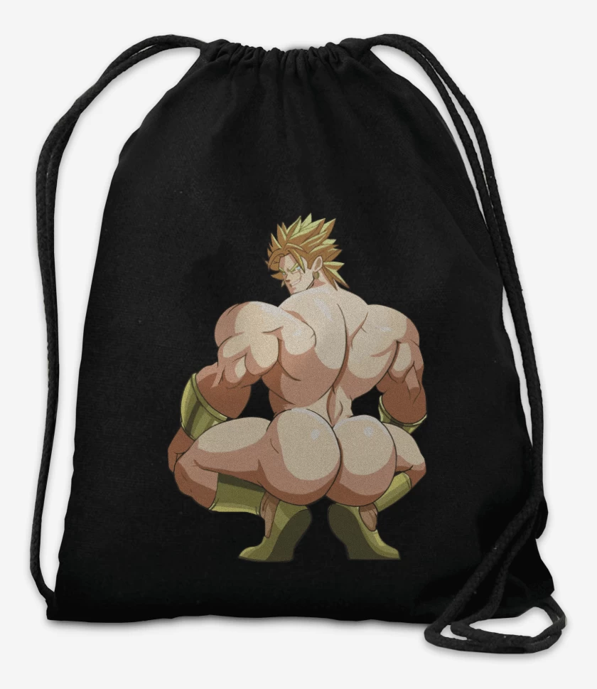 Mochila Negro de Broly Nalgón