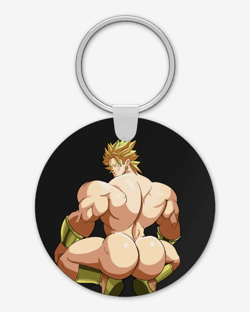 Llavero Negro de Broly Nalgón