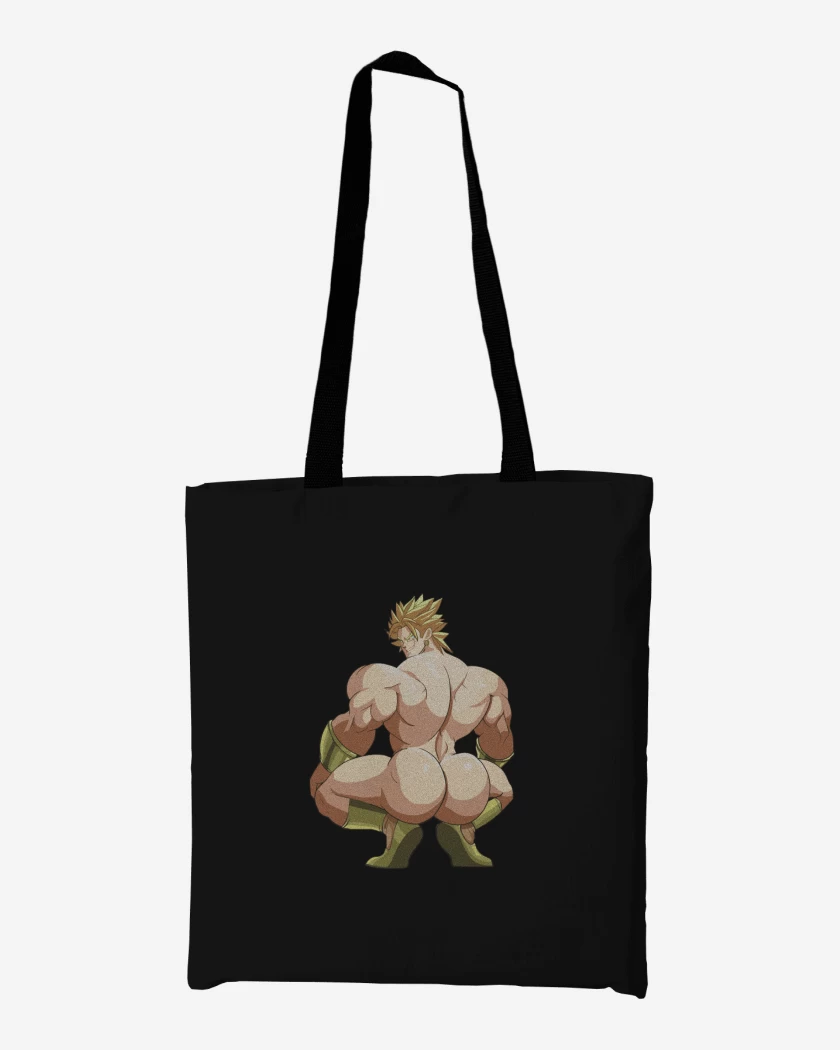 Totebag Negro de Broly Nalgón