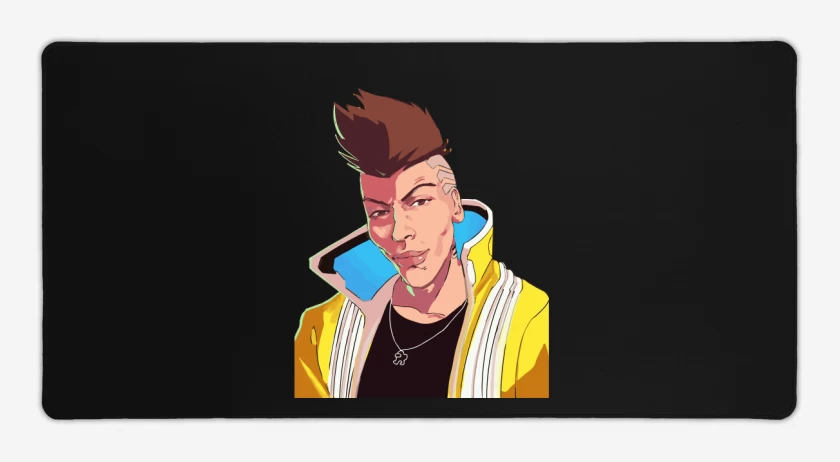 Mouse pad Gamer Negro de Chad David Martínez
