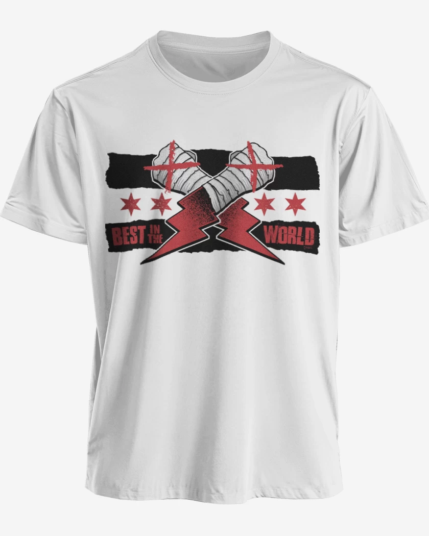 Polera premium Blanco de Best in the World