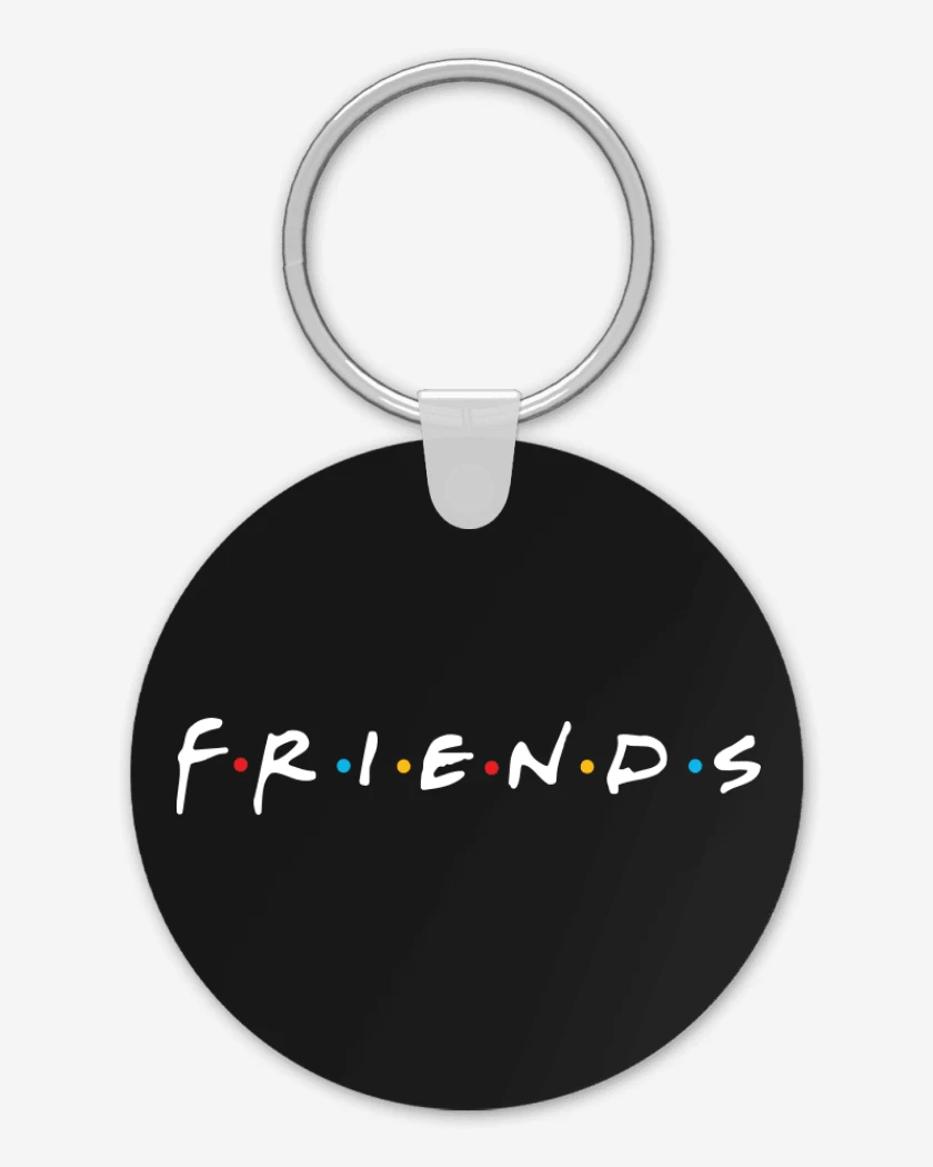 Llavero Negro de Friends