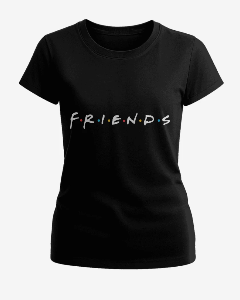 Polera de Mujer Negro de Friends