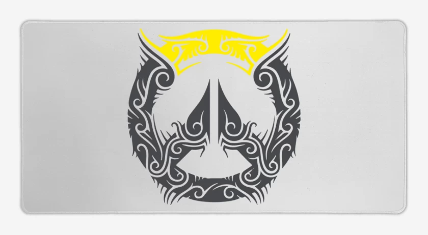 Mouse pad Gamer Blanco de Overwatch