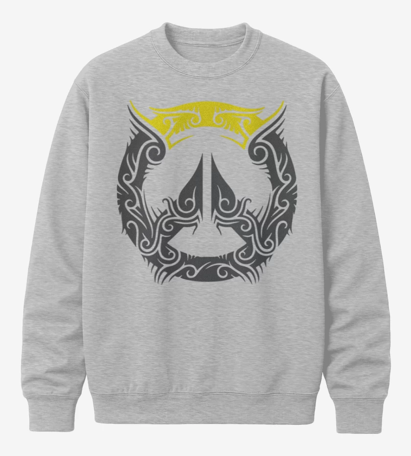 Poleron polo Gris Melange de Overwatch