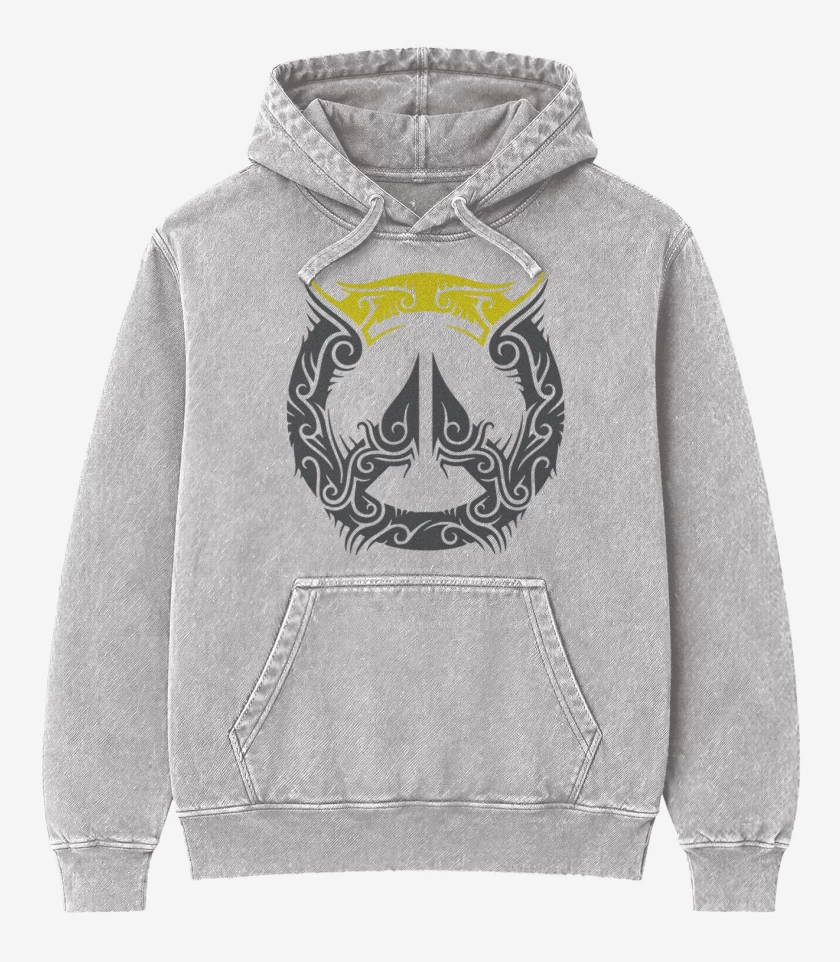 Poleron Canguro Acid Wash Overwatch