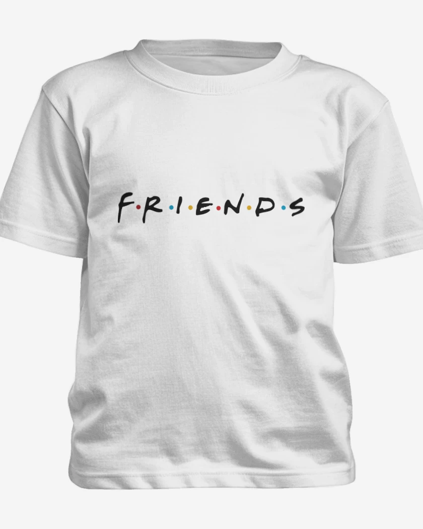 Polera de niño Blanco de Friends 2