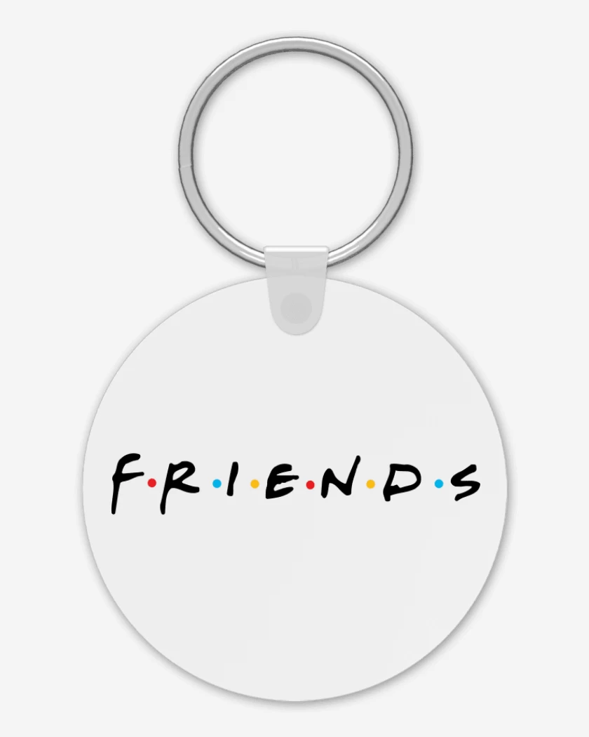 Llavero Blanco de Friends 2
