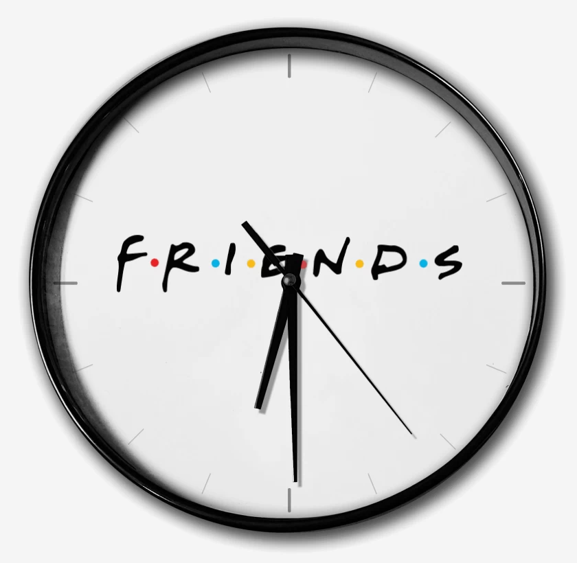 Reloj Blanco de Friends 2