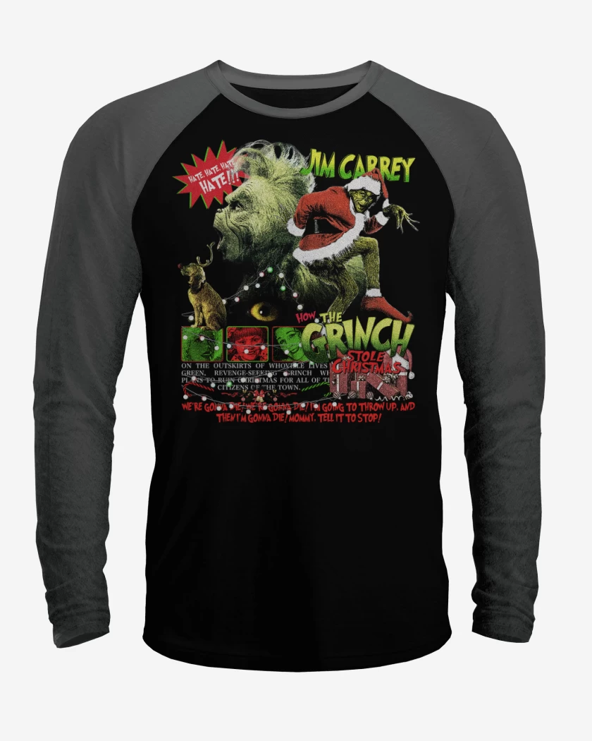 Polera Raglan EL GRINCH
