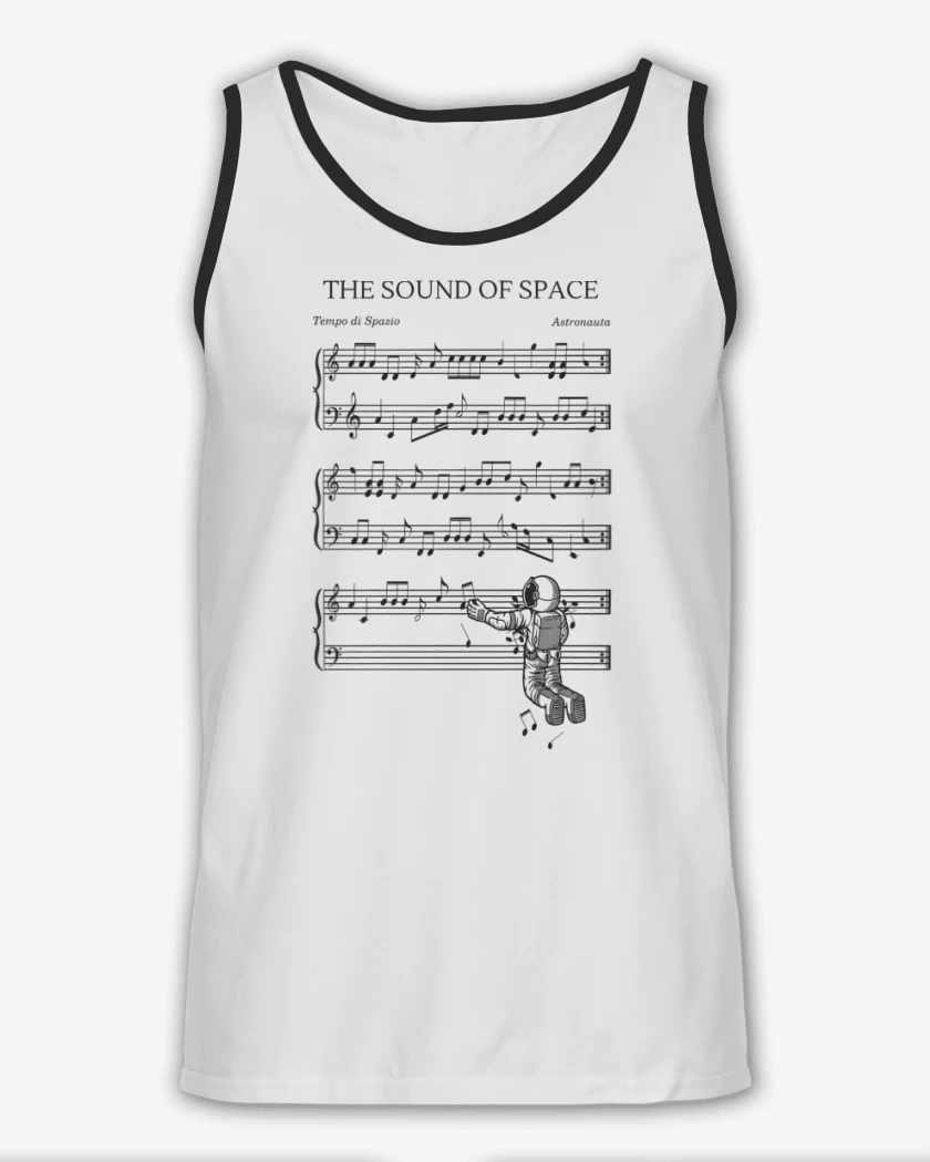 Sudadera Blanco de Sonido del Espacio