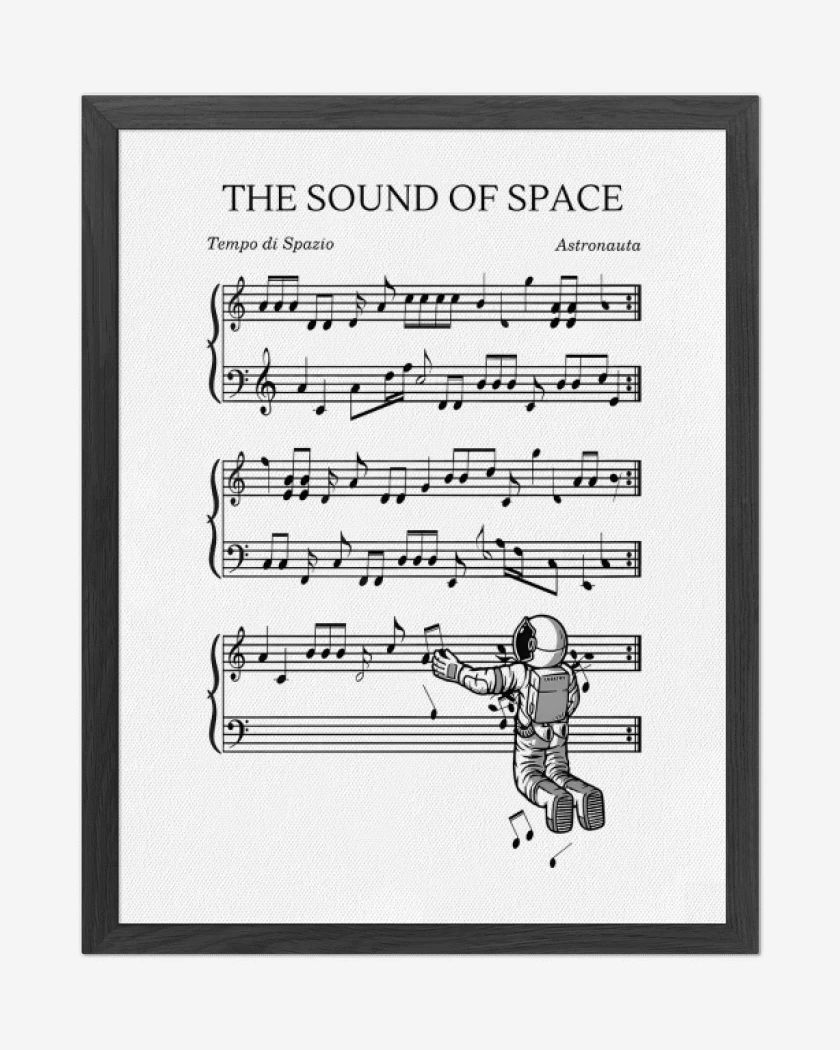 Cuadro decorativo Sonido del Espacio