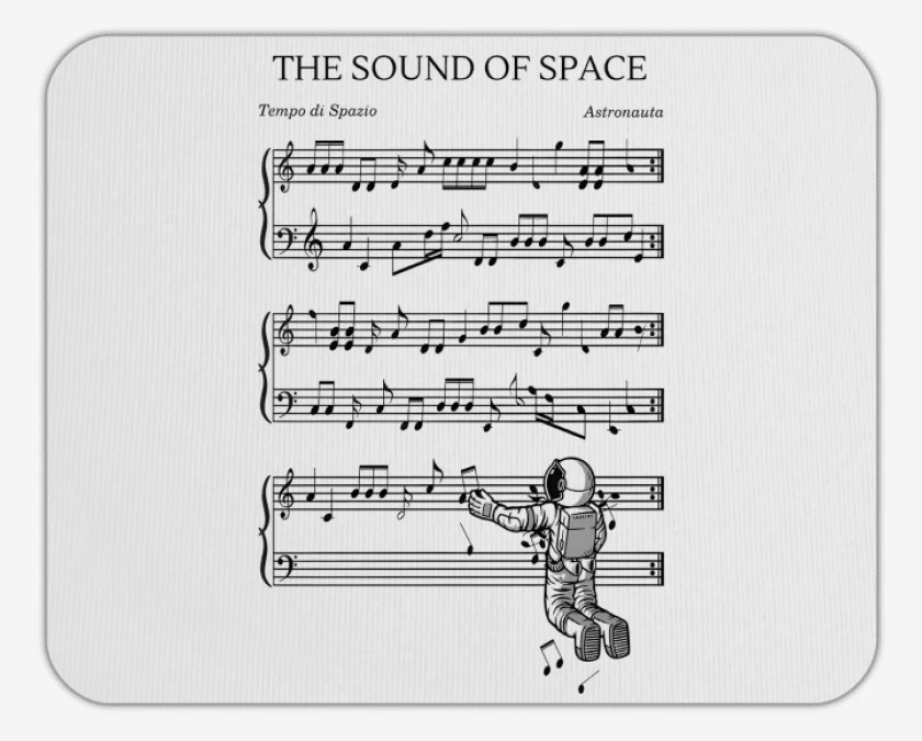 Mousepad Sonido del Espacio
