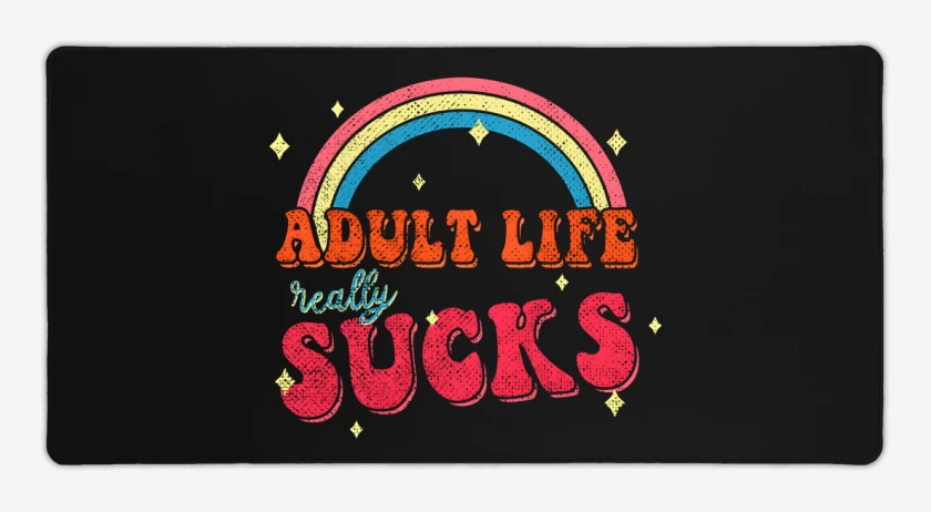 Mouse pad Gamer Adult Life